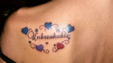 family tattoo heart|unbreakable bonds tattoos.